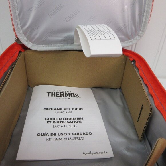 Thermos Kids Lunch Box Super Mario Bros Reusable Single Compartment Upright New - Picture 11 of 11